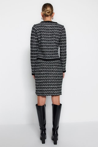 Maglia e gonna - Nero