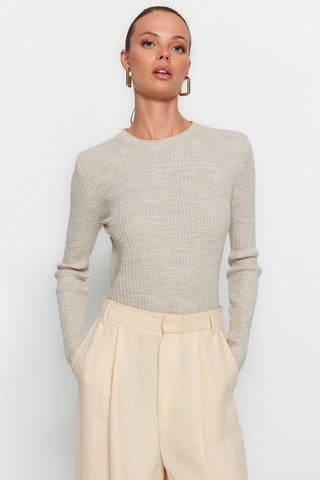 2 maglie - Beige e marrone