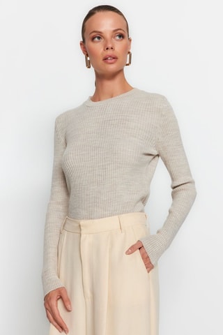 2 maglie - Beige e marrone