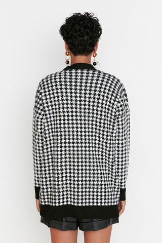 Cardigan - Bianco e nero