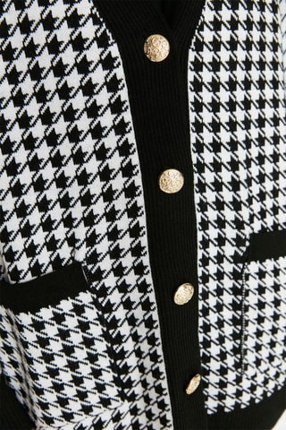 Cardigan - Bianco e nero