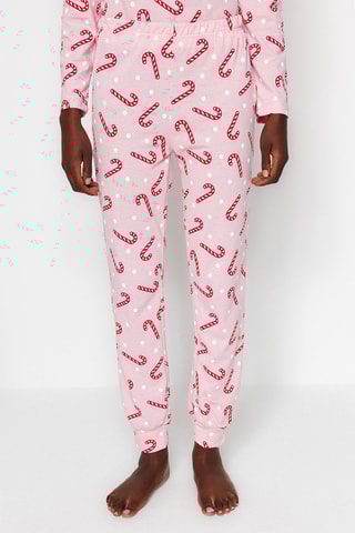 Pigiama 2 pezzi - Bianco, rosso e rosa