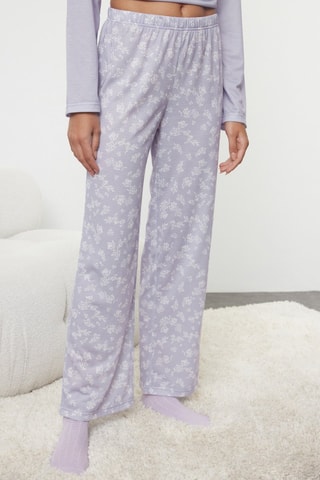 Pigiama - Bianco e viola