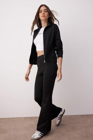 Felpa e pantaloni - Nero