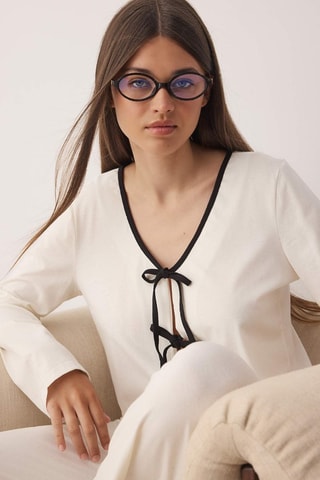 Pigiama - Bianco e nero