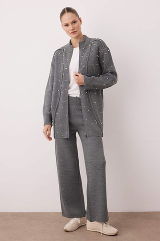 Cardigan e pantaloni - Antracite