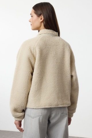 Felpa regular - Beige