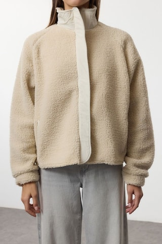 Felpa regular - Beige