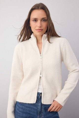 Cardigan - Bianco