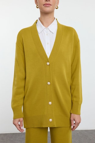 Cardigan e pantaloni - Verde