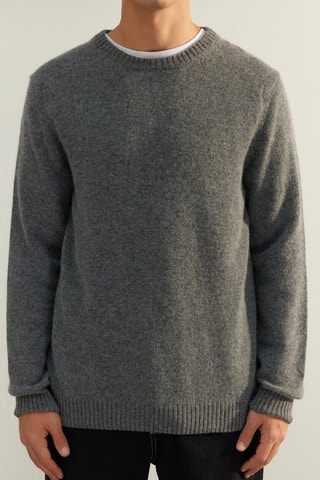 Maglia in lana - Grigio