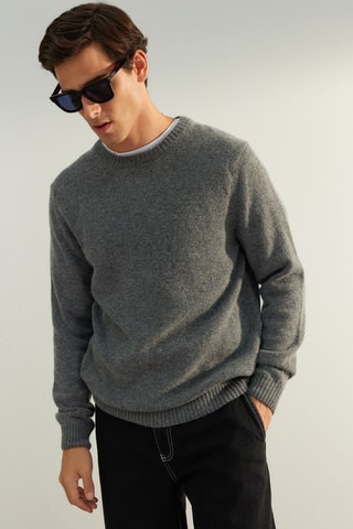 Maglia in lana - Grigio