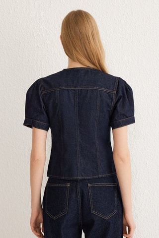 Camicia in jeans - Blu