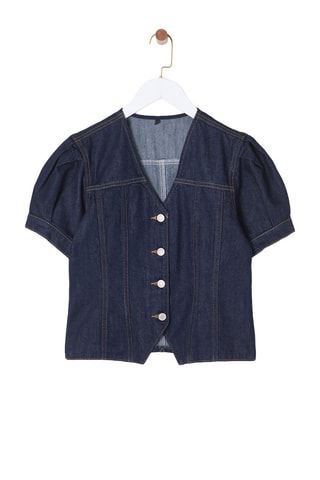 Camicia in jeans - Blu