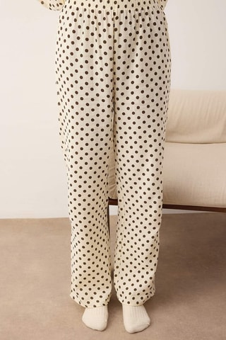 Pigiama - Bianco e grigio