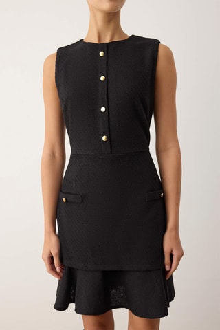 Abito a campana - Nero