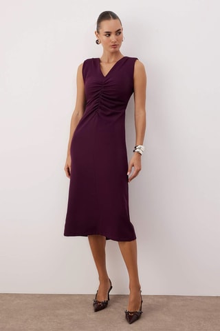 Abito a tubino - Viola