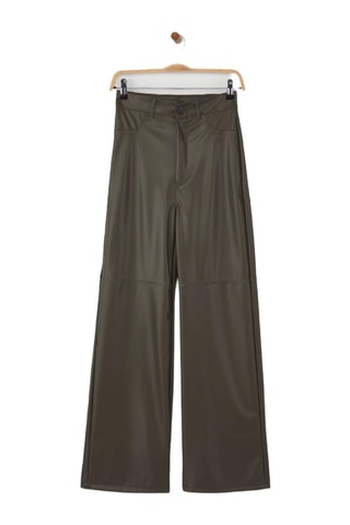 Pantaloni straight - Verde