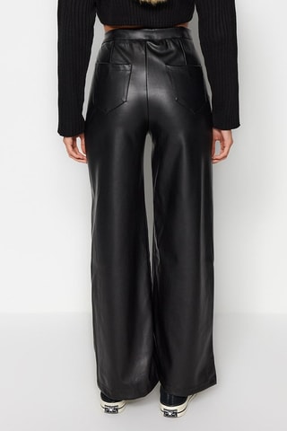 Pantalon wide legs - Noir