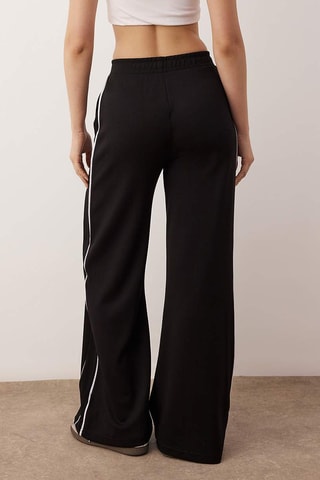 Pantaloni wide legs - Nero