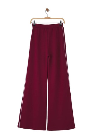 Pantalon wide legs - Bordeaux