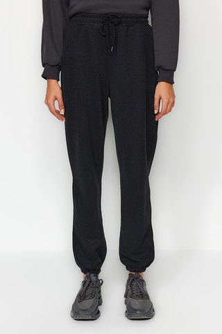 Jogging taille haute - Noir