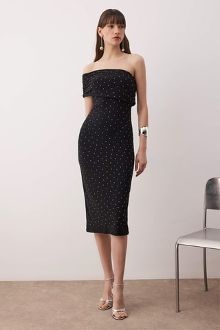 Abito a tubino - Nero