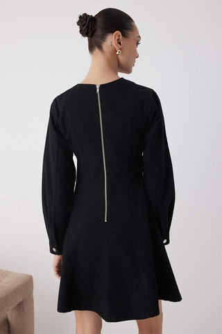 Abito a campana - Nero