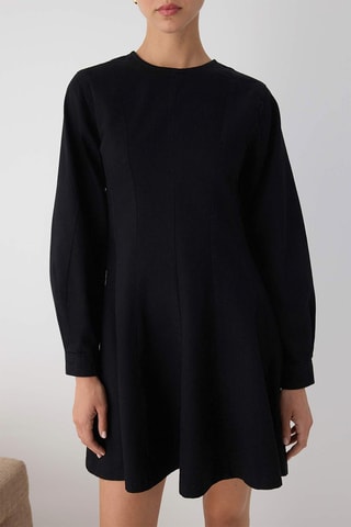 Abito a campana - Nero