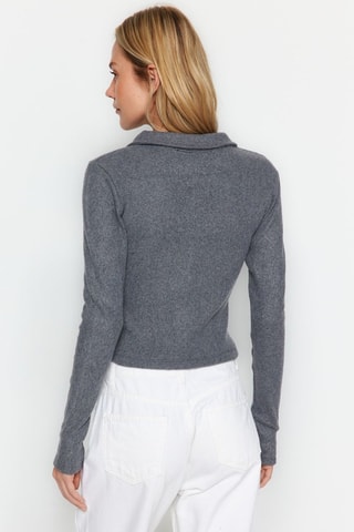 Camicia slim - Grigio