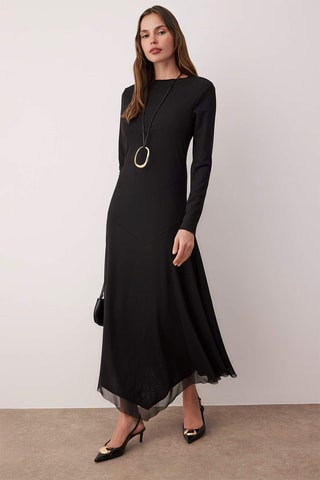 Abito lungo - Nero