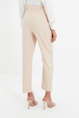 Pantalon cigarette - Beige