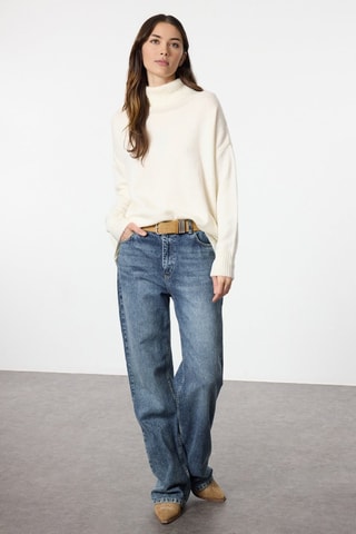 Maglia oversize - Bianco