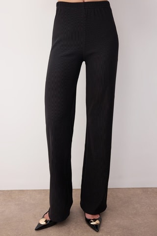 Top e pantaloni - Nero