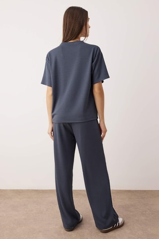 T-shirt e pantaloni - Grigio