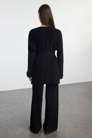 Kimono e pantaloni - Nero