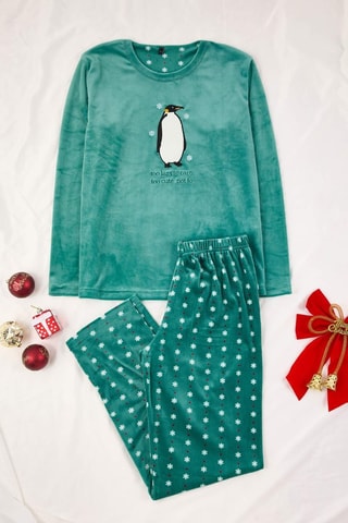 Pigiama - Bianco, rosso e verde