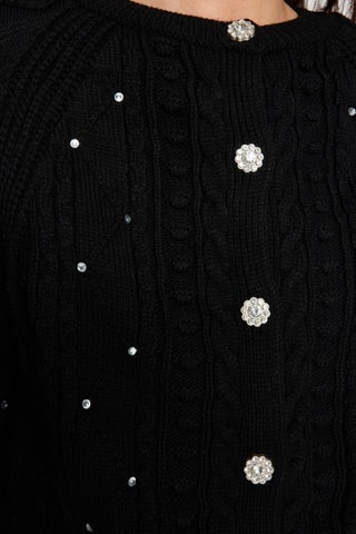 Cardigan regular - Nero