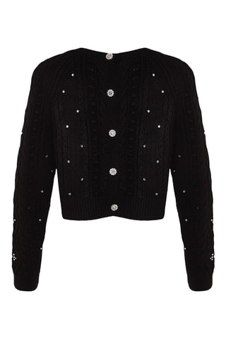 Cardigan regular - Nero