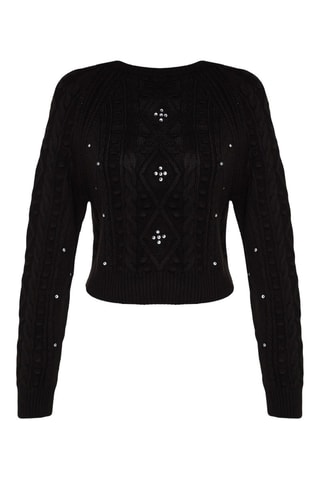 Cardigan regular - Nero