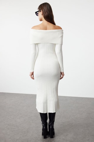 Abito midi - Bianco