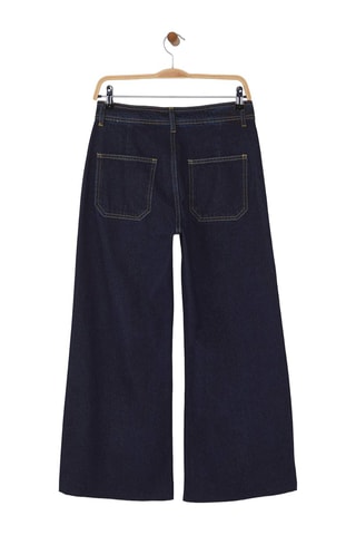 Jeans wide legs - Blu