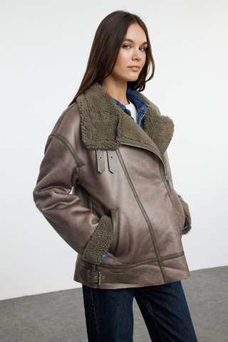 Bomber regular - Marrone