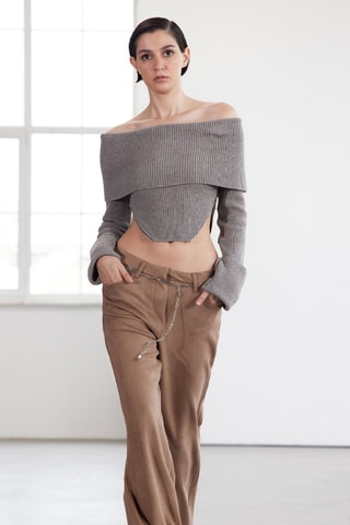 Maglia regular - Grigio