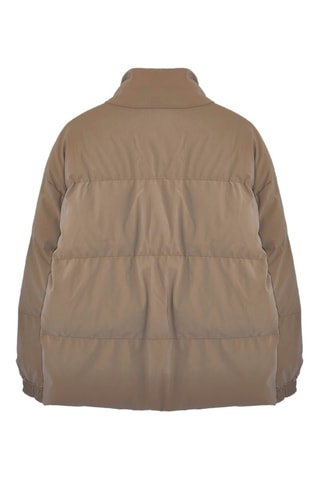 Piumino oversize - Marrone
