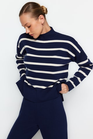 Maglia e pantaloni - Bianco e blu