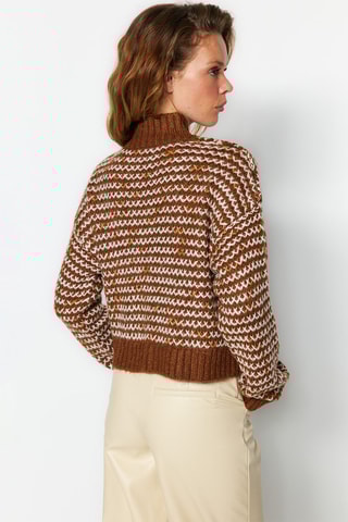Cardigan - Marrone