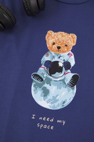 Pigiama - Bianco, nero e blu