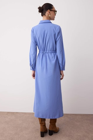 Abito a camicia - Blu