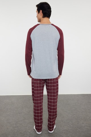 Pigiama - Rosso e grigio
